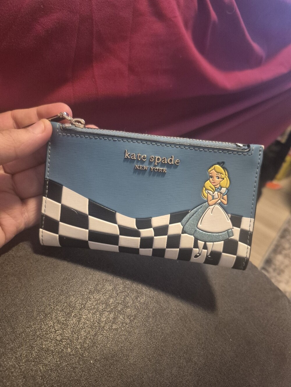 Kate Spade Alice in Wonderland wallet